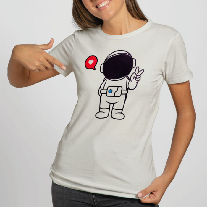 Camiseta mujer ceñida