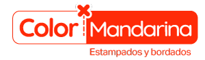 Color Mandarina Estampados y Bordados Logo